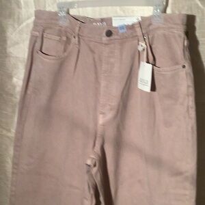 a.n.a High-Rise Balloon Jeans in Brown